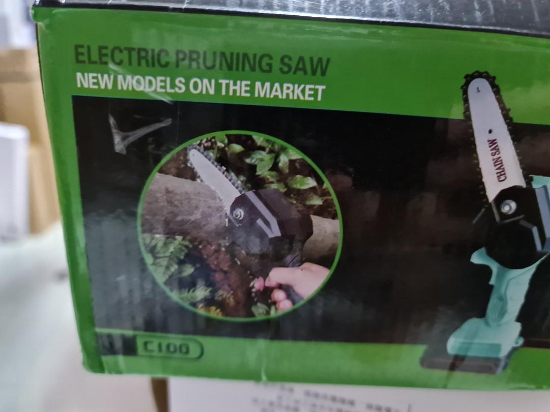 electric pruning saw c100, Furniture & Home Living, Gardening