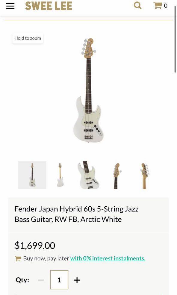 fender hybrid bass