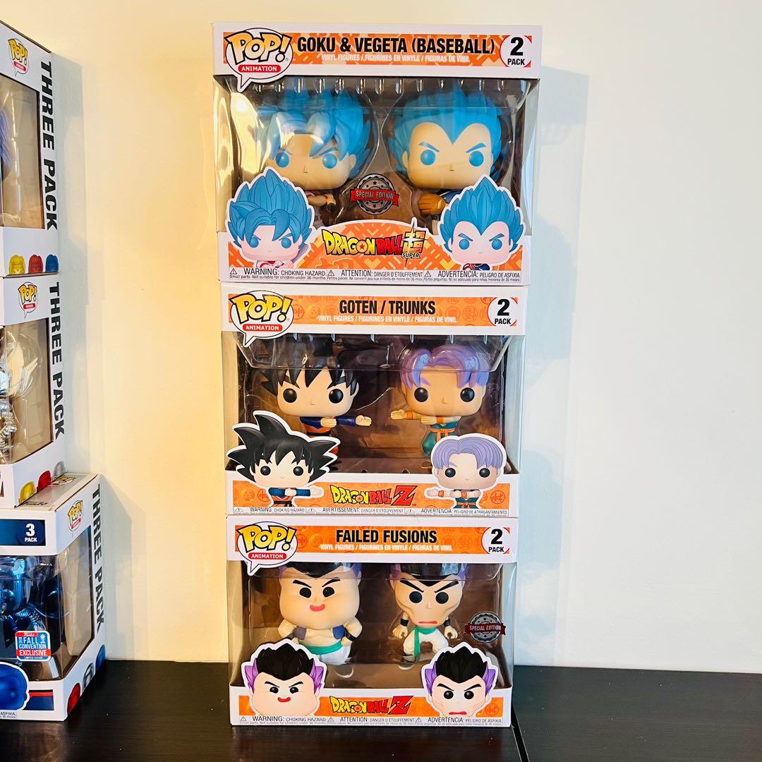 Flash Wonder woman Superman Goku Vegeta Goten Trunks Failed Fusion