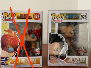 Funko Pop My Hero Academia Todoroki One Piece Luffy Gear 4 Hobbies Toys Toys Games On Carousell