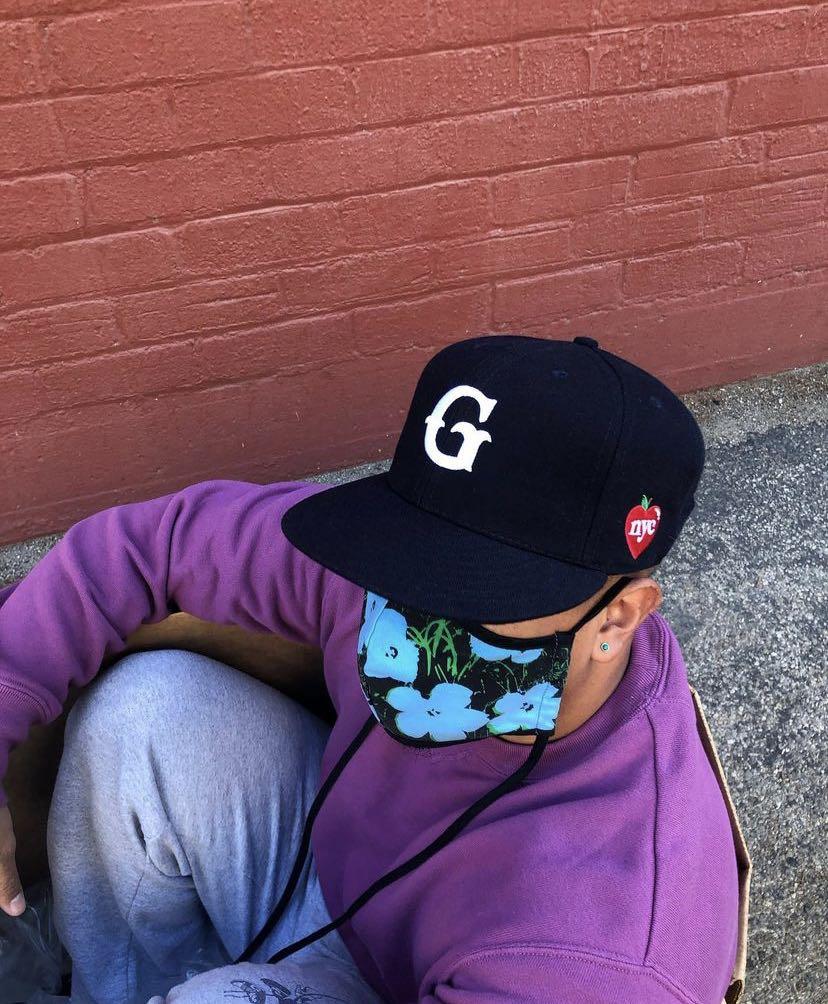 Gardens and seeds G Cap Navy, Men's Fashion, Watches & Accessories