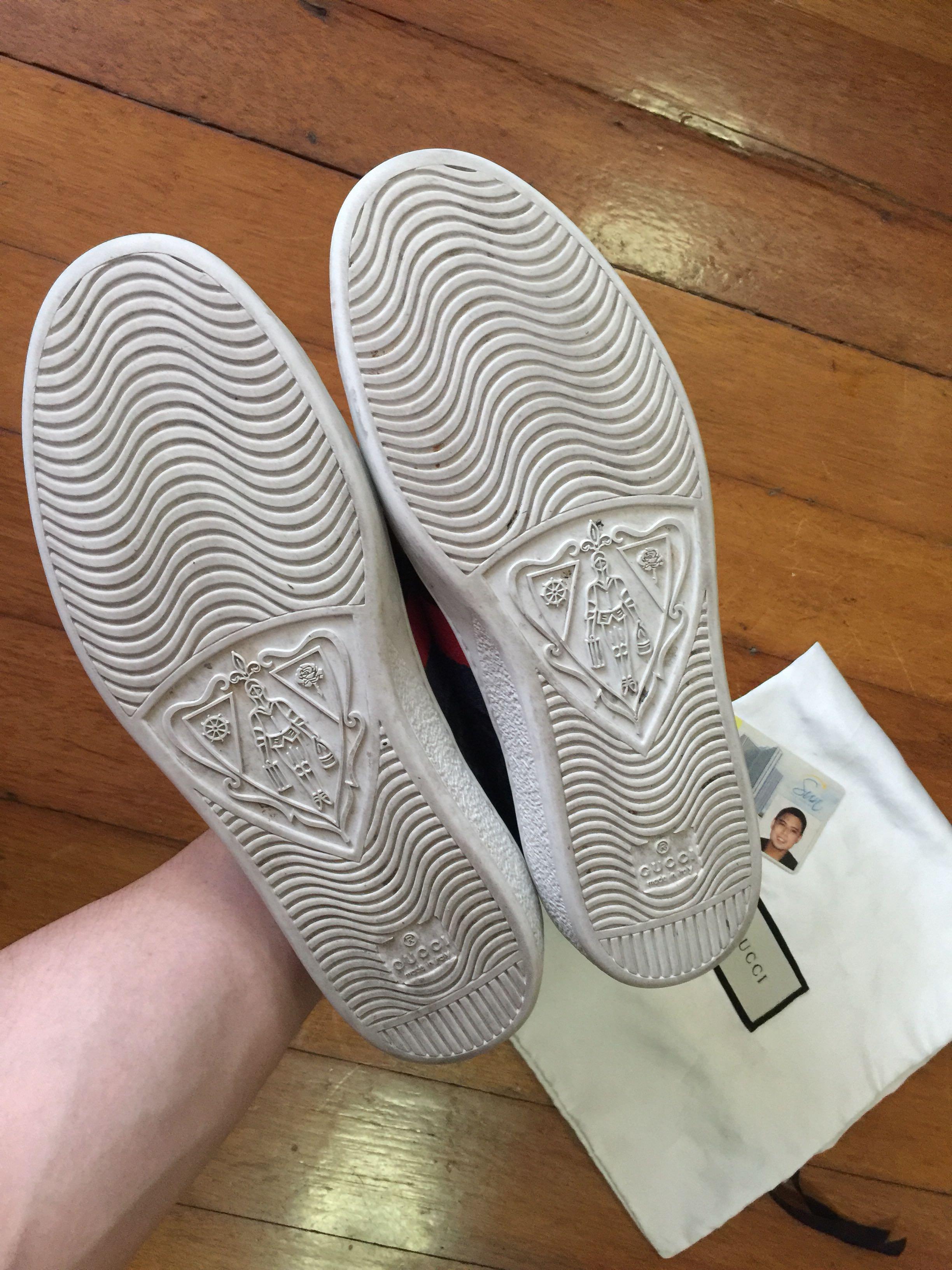 Gucci Ace GG Supreme Men s Fashion Footwear Sneakers on Carousell