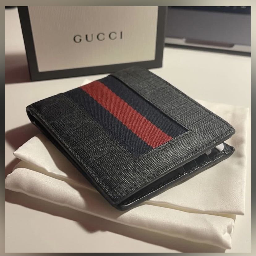 gucci web supreme wallet