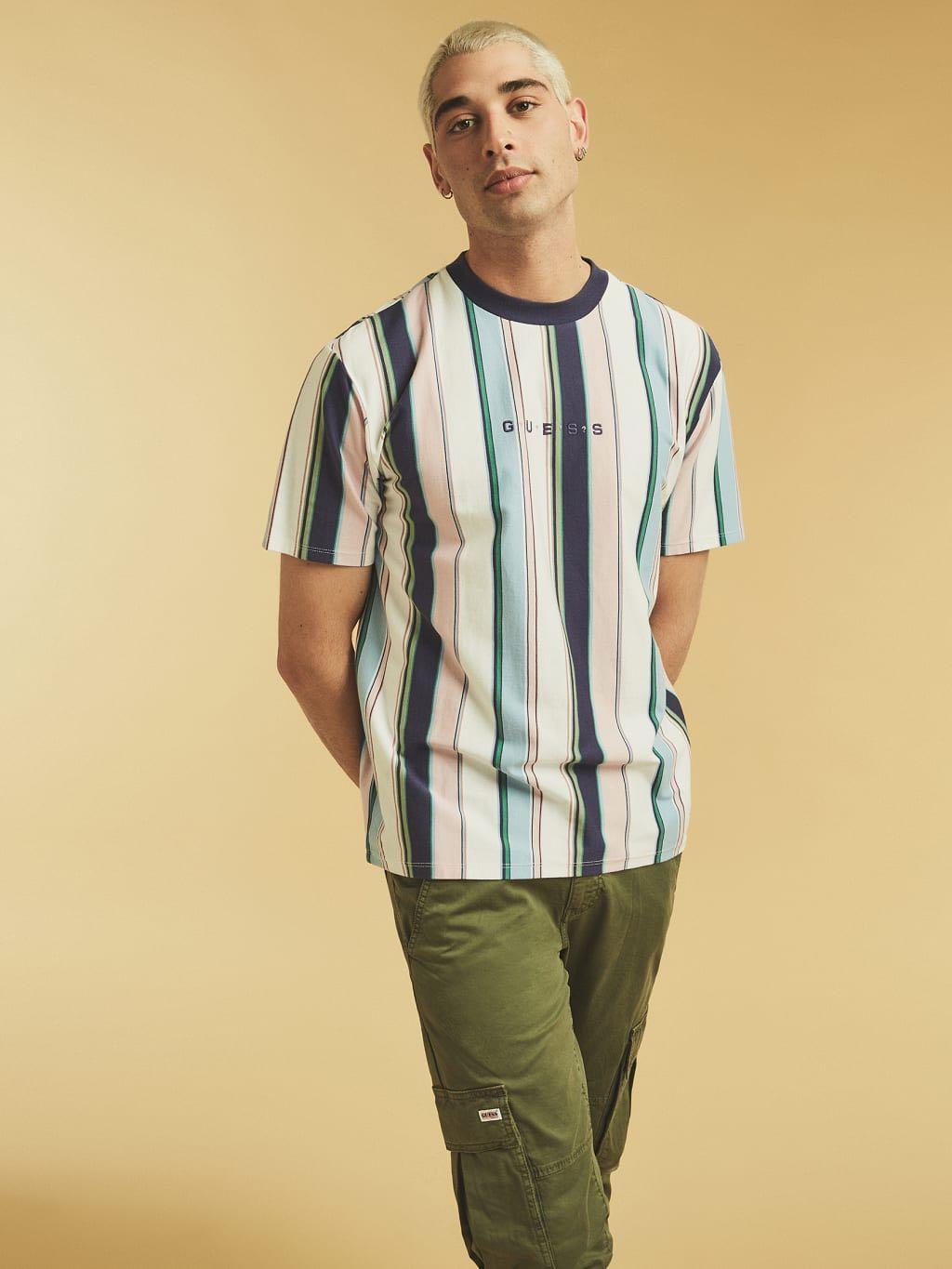Striped T Shirt Oversized Tee 