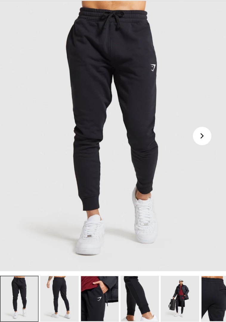 Gymshark Mens Crest Joggers XL, Men's Fashion, Activewear on Carousell