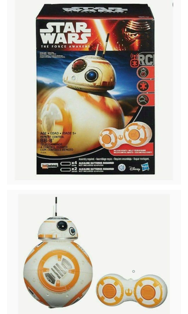 Hasbro Disney Star Wars BB8 remote control droid toy, Hobbies & Toys