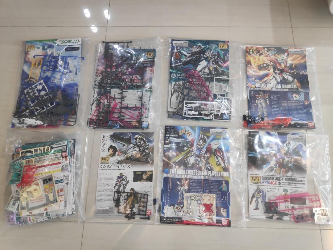 HG gundam spare parts, Hobbies & Toys, Toys & Games on Carousell