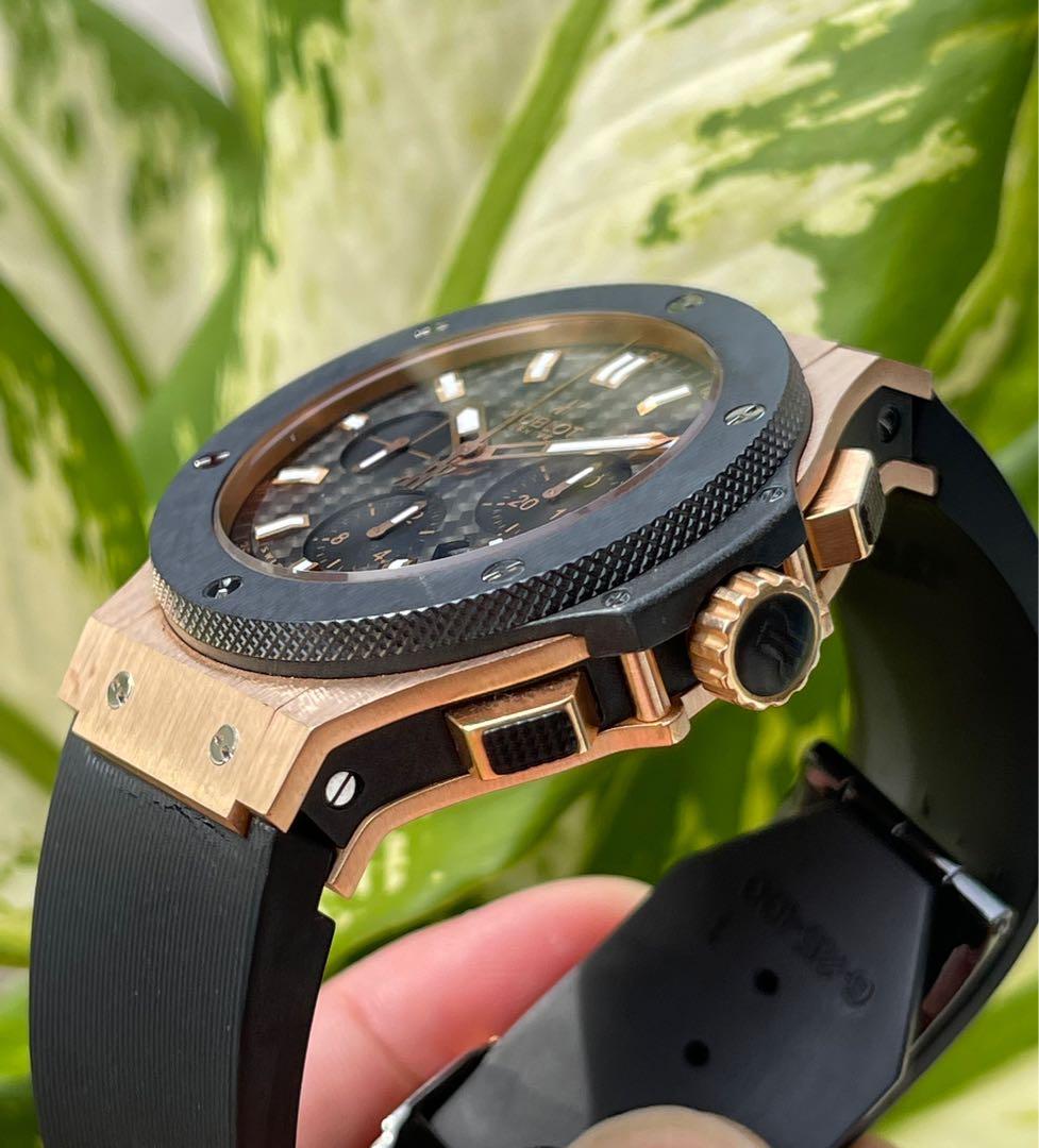 HUBLOT BIG BANG KING GOLD CERAMIC 44MM Preowned Men s Fashion