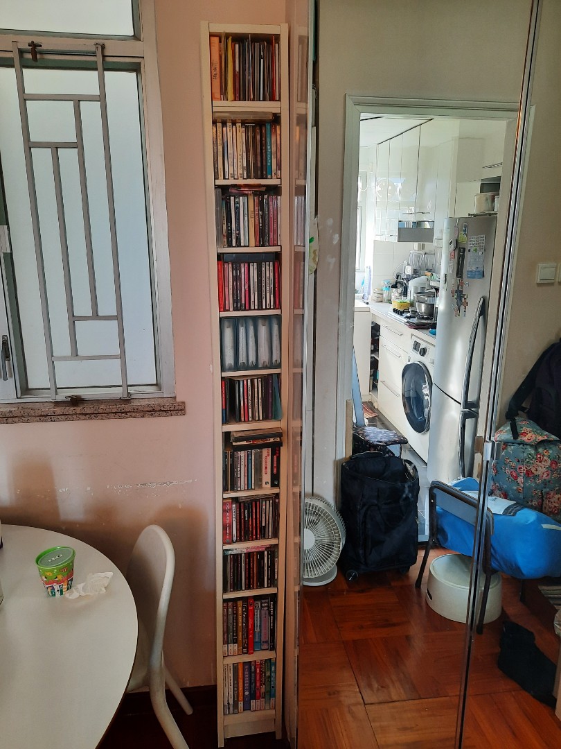 IKEA CD Rack, 傢俬＆家居, 傢俬, 書櫃、櫃子及架 Carousell