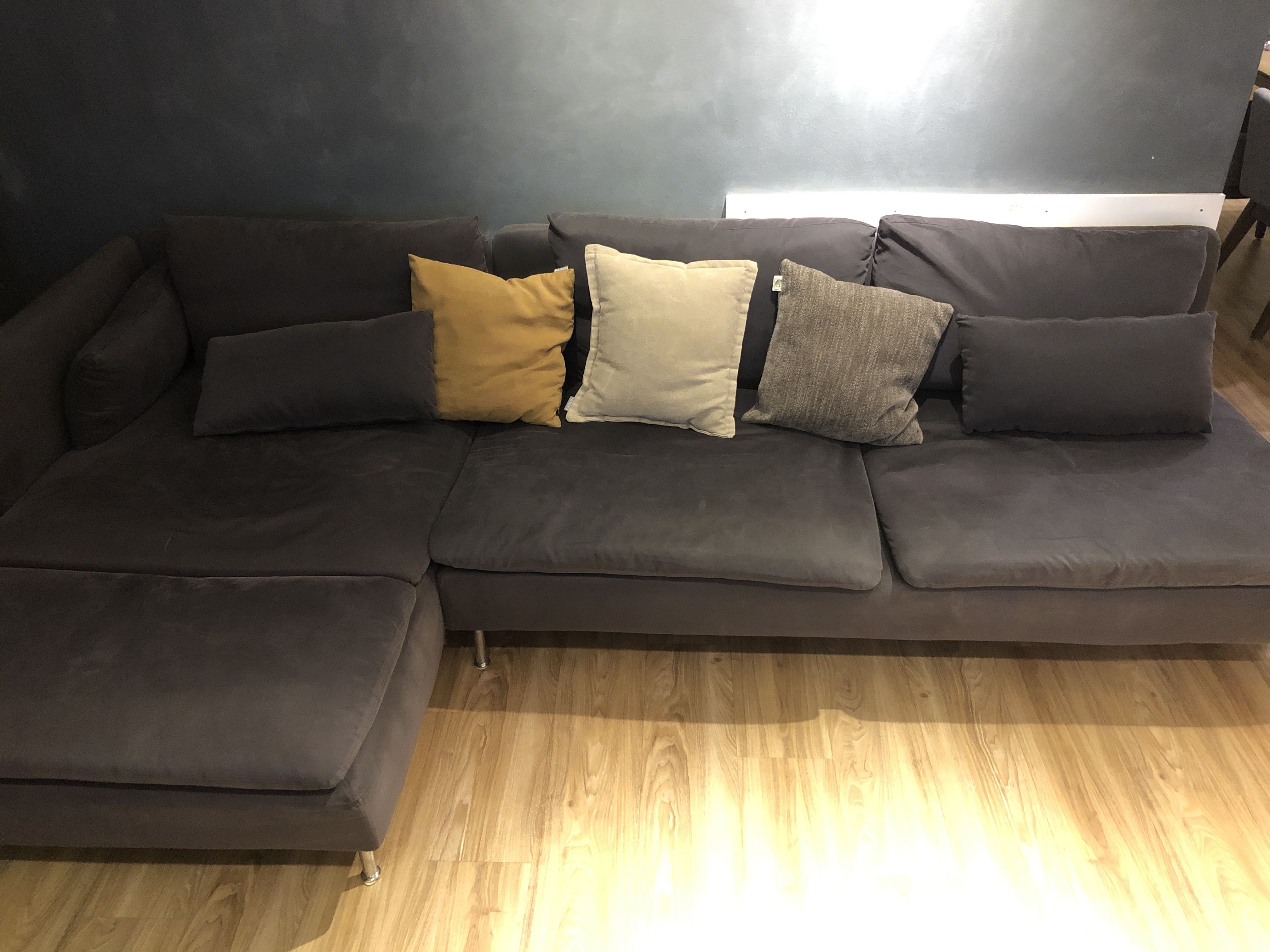 IKEA L SHAPE SOFA (Soderhamn), Furniture & Home Living, Furniture