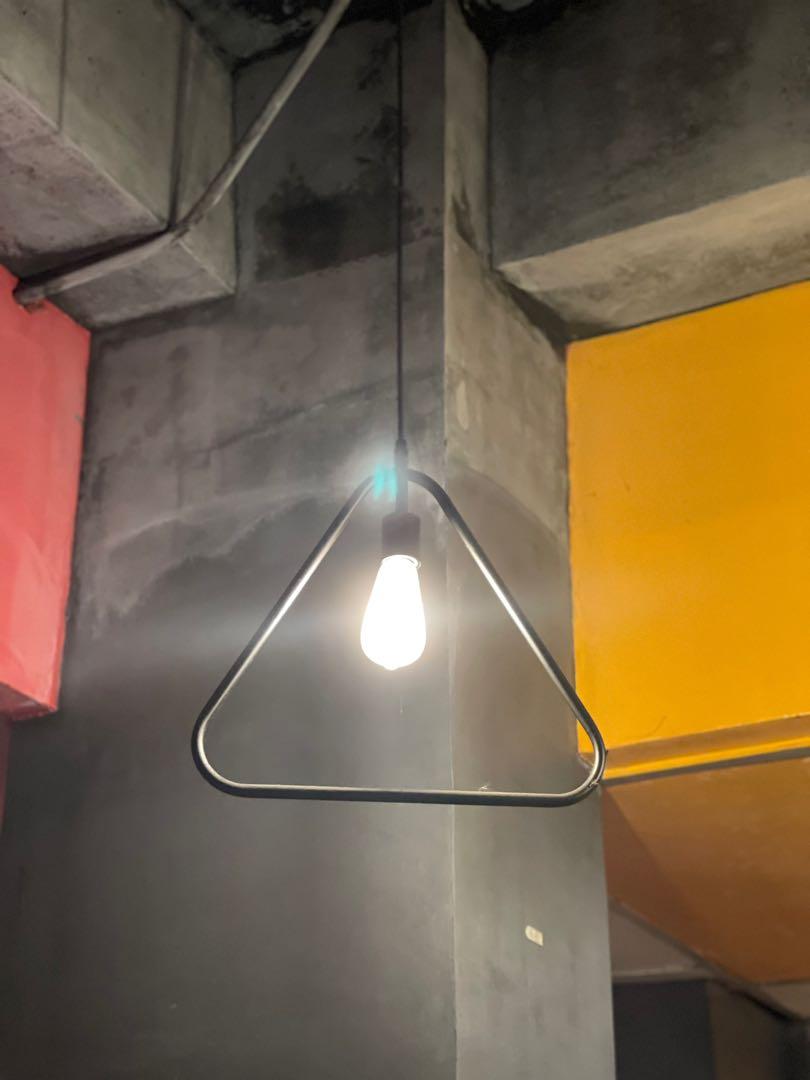 Industrial Drop Lights (Set of 4), Furniture & Home Living, Lighting