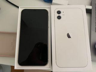iPhone 11 white 128GB, battery 95%