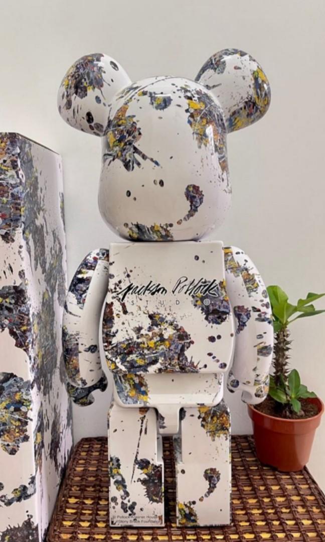 その他 BE@RBRICK Jackson Pollock STUDIO CHROME Jackson Pollock BE RBRICK Jackson (Jackson Pollock BE RBRICK