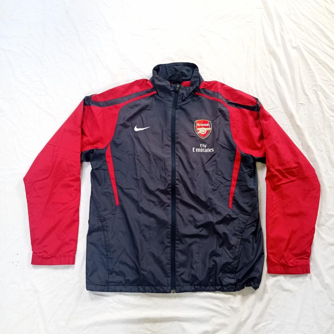 arsenal shower jacket