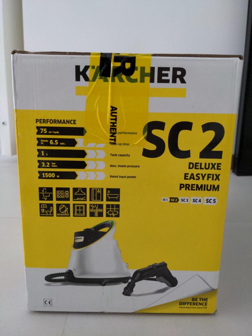 Karcher SC2 Deluxe EasyFix Premium Steam Cleaner, TV & Home Appliances ...