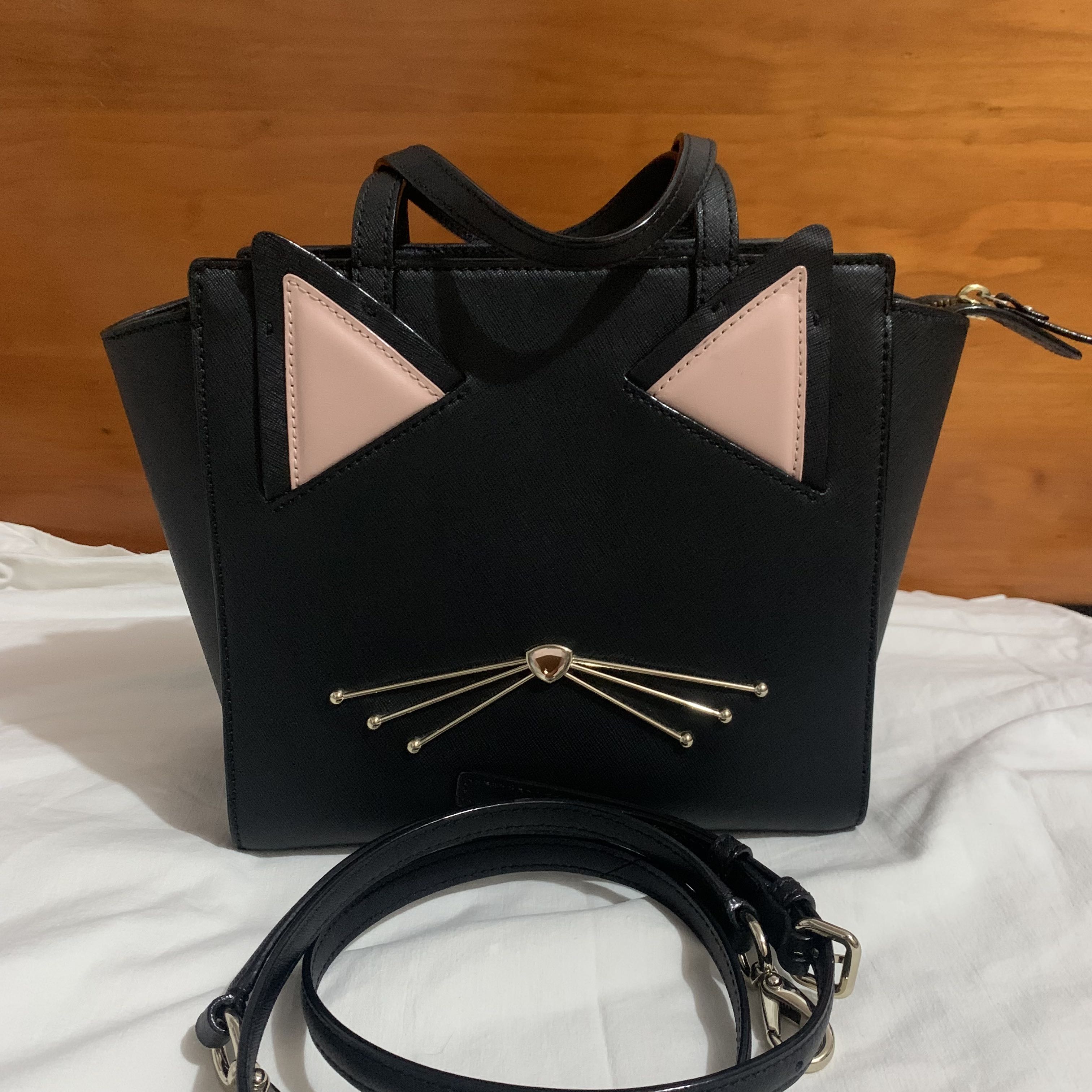 Kate Spade Cat Hayden bag, Luxury, Bags & Wallets on Carousell