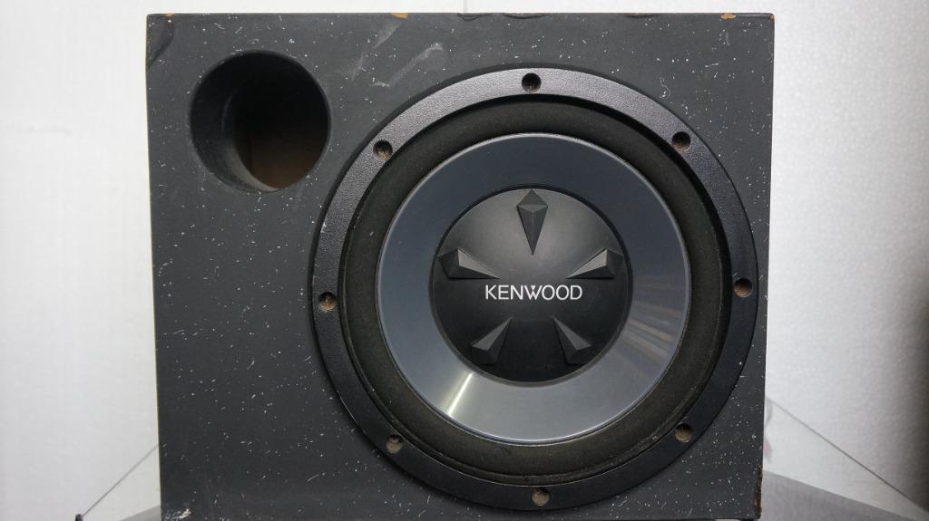 Kenwood 10 inch subwoofer hotsell box