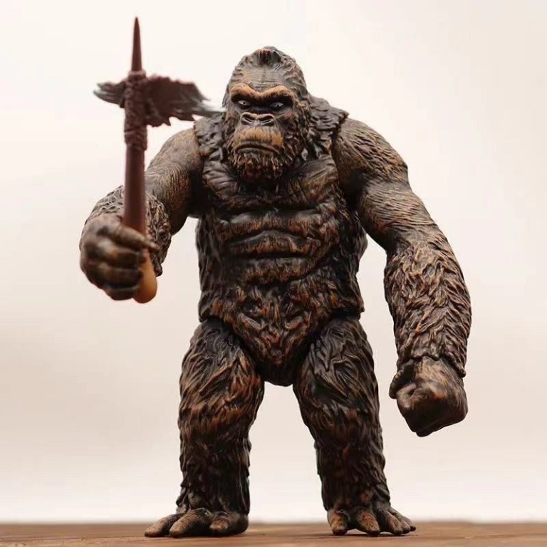 King Kong Battle Axe Skull Island 7" Action Figure Godzilla Godzila of