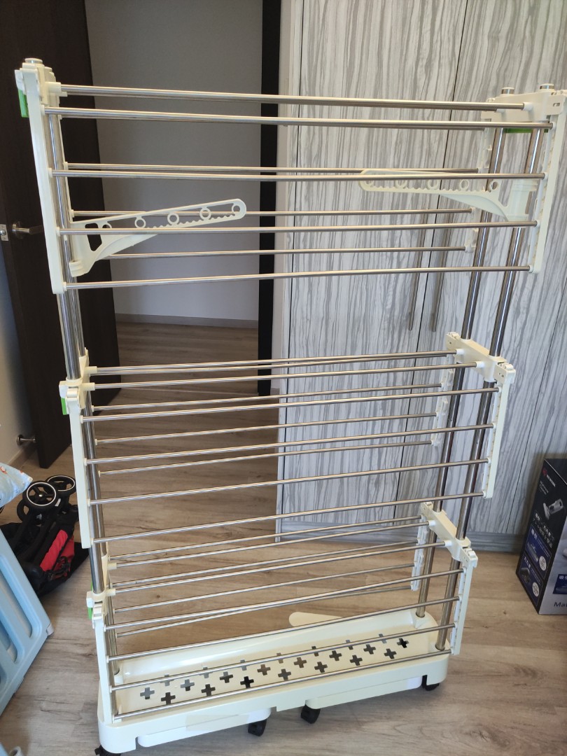Korean drying rack 3 layer, Furniture & Home Living, Furniture, Shelves