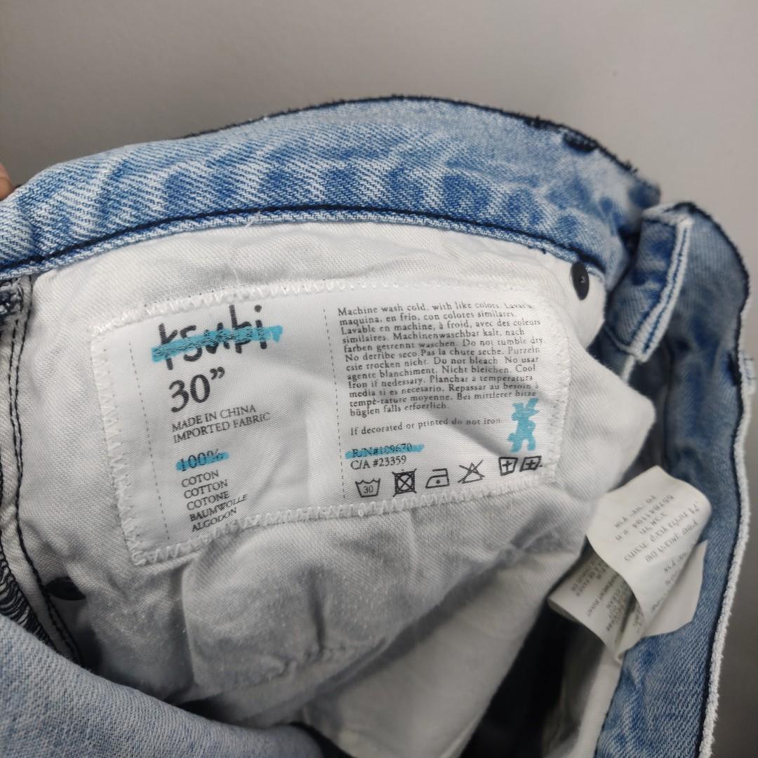 Ksubi Gee Gee Skid Row Denim Pants, Men 