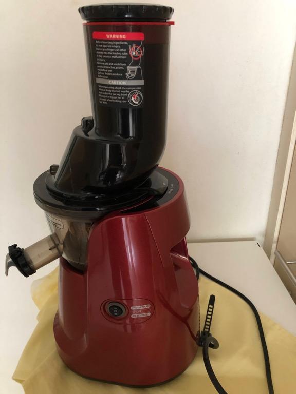 Kuvings Whole Slow Juicer NS321CBS2 Red Colour, TV & Home Appliances