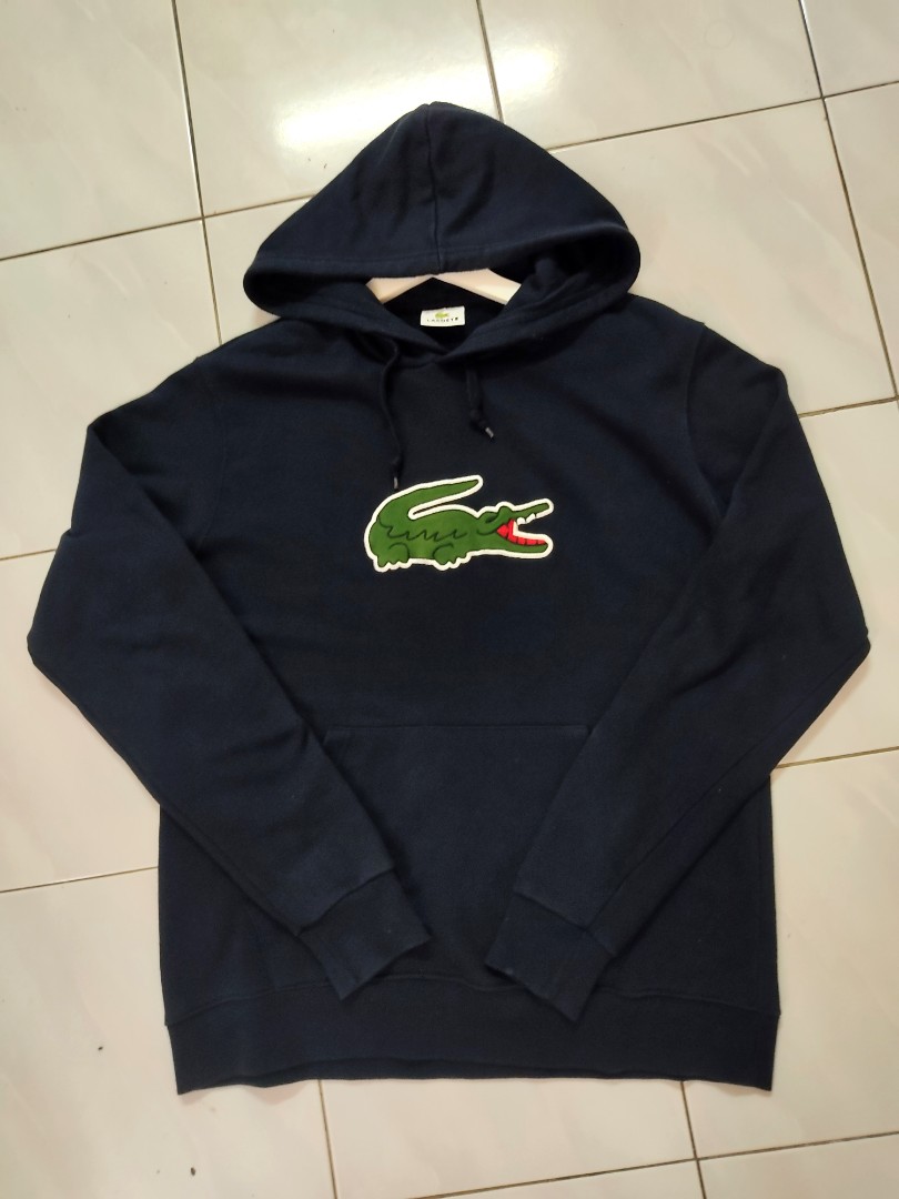 harga hoodie lacoste original second