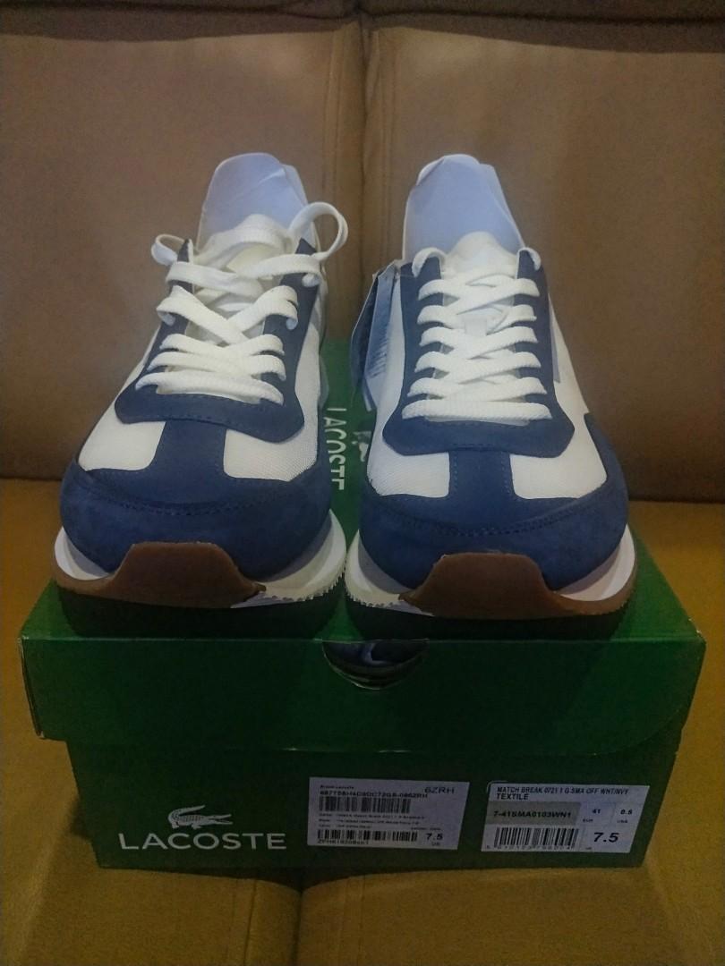 Lacoste Men's Match Break 0721, Men's Fashion, Footwear, Sneakers on  Carousell