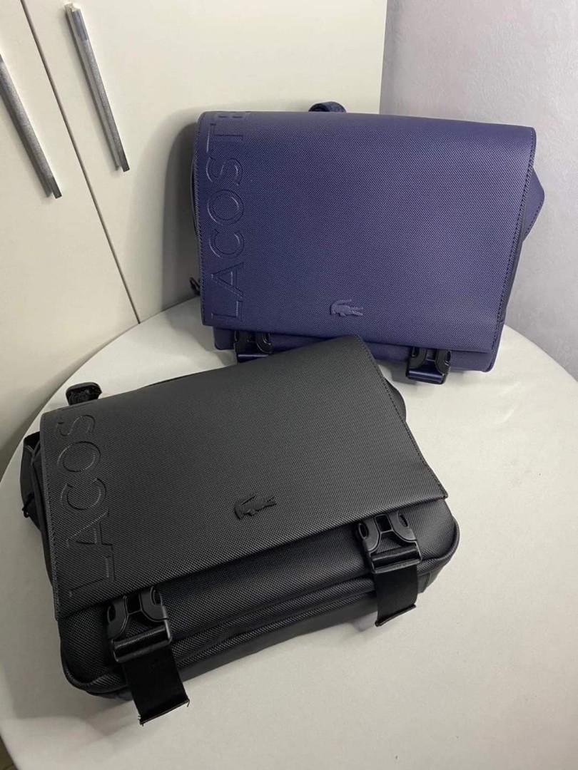 Lacoste sling bag size 2025