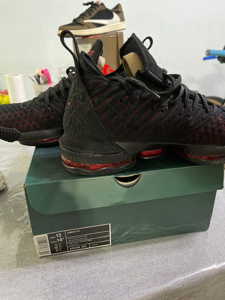 Lebron 16 fresh sales bred size 13