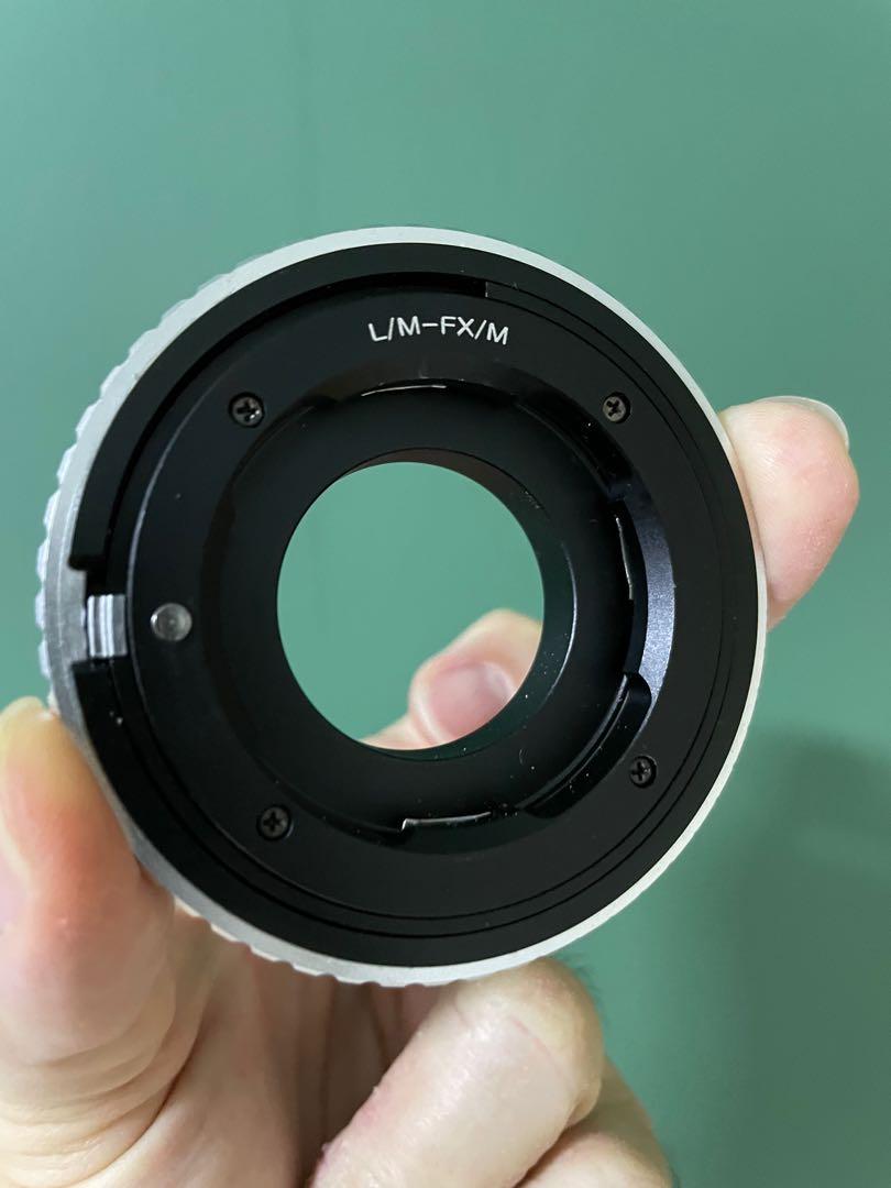 Leica M mount to Fujifilm Xmount lens close focus (macro) adapter