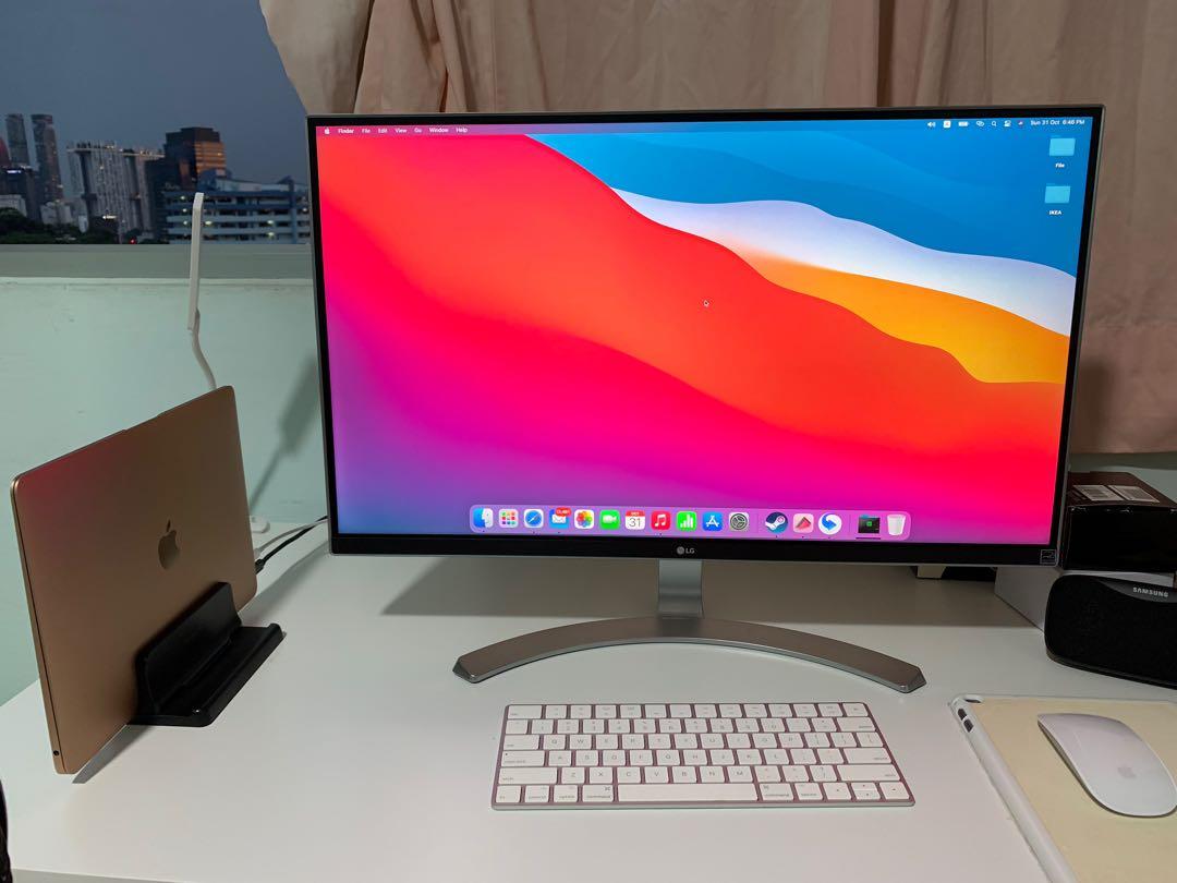 LG 27”UHD 4K IPS 27uk600 monitor 