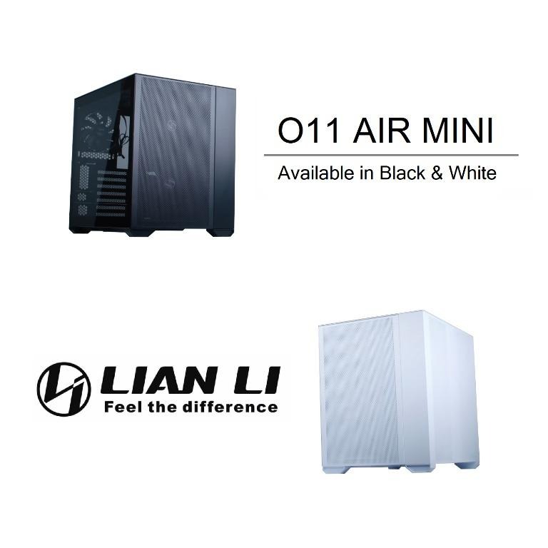 Lian Li PC-O11 O11 Mini Air (Black/White), Computers & Tech, Parts ...