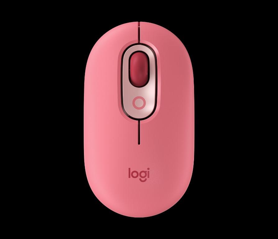 Logitech POP Wireless Mouse with Emoji Button Function  (Pink/Yellow/Purple), Computers & Tech, Parts & Accessories, Mouse &  Mousepads on Carousell