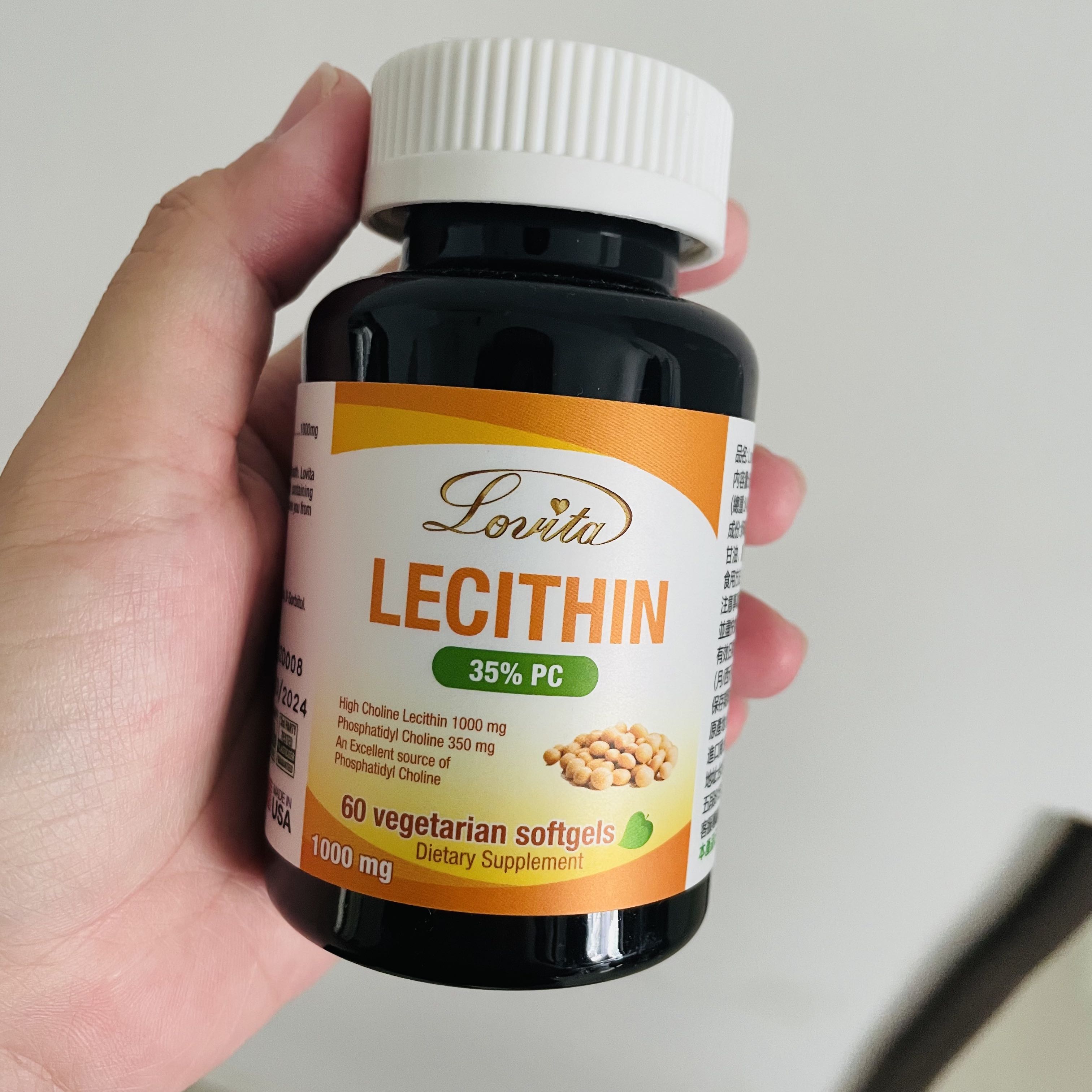 Lovita lecithin vitamin for breast feeding, Health & Nutrition, Health