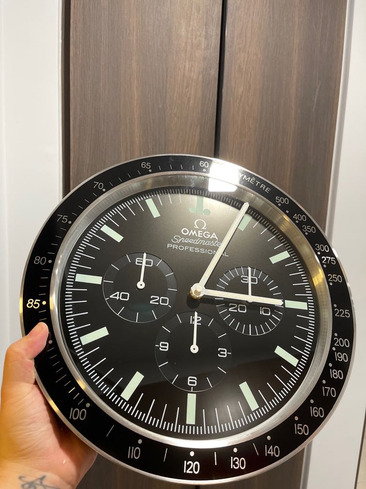 Omega speedmaster top wall clock