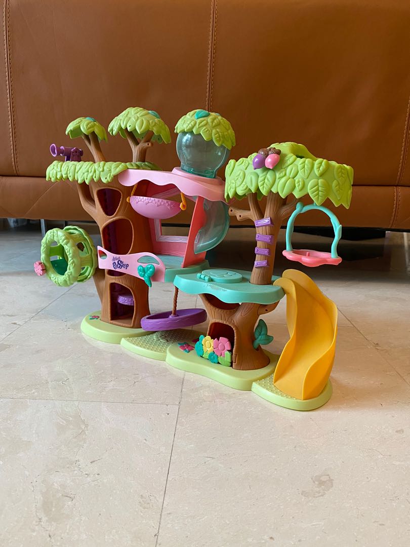 LPS treehouse playset, Hobbies & Toys, Toys & Games on Carousell
