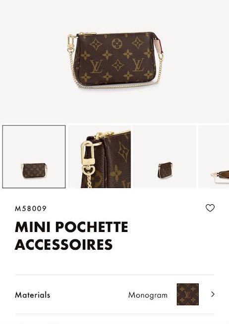 louis vuitton mini pochette availability