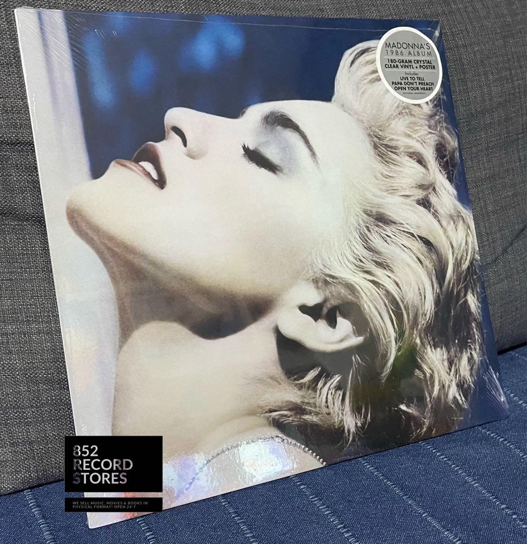 MADONNA 麥當娜True Blue (Clear Vinyl) LP 黑膠唱片2019 (包郵), 興趣