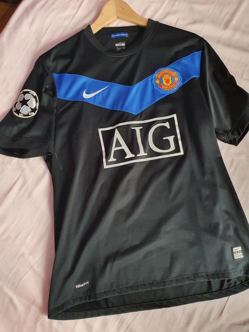 Manchester United 09 10 Away jersey kit Men s Fashion Activewear