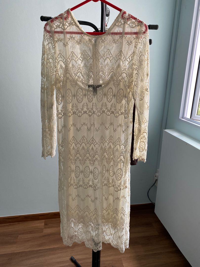 Mango lace dress and office work wear jackets, Women's Fashion, Coats,  Jackets and Outerwear on Carousell