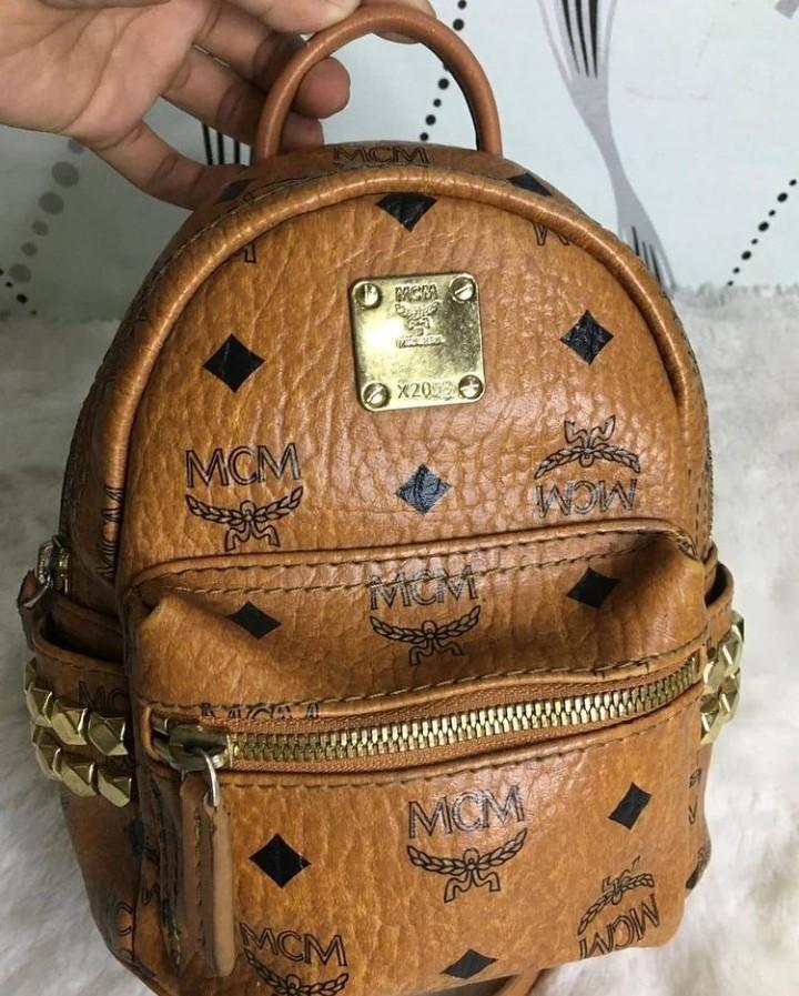 Mcm backpack Second Kulitnya tebel Cantik👌 Lengkap tag made in korea 950k