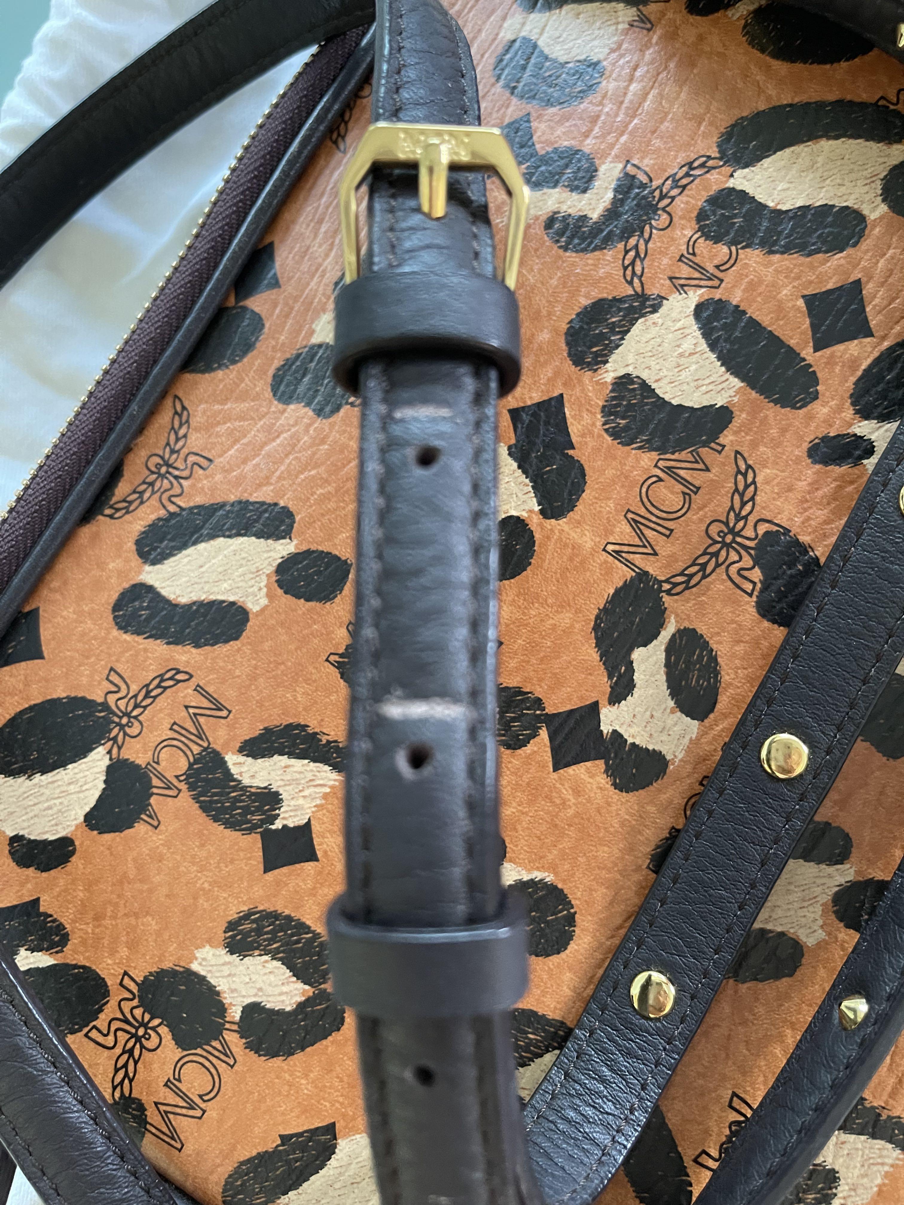 Mcm shop strap bag