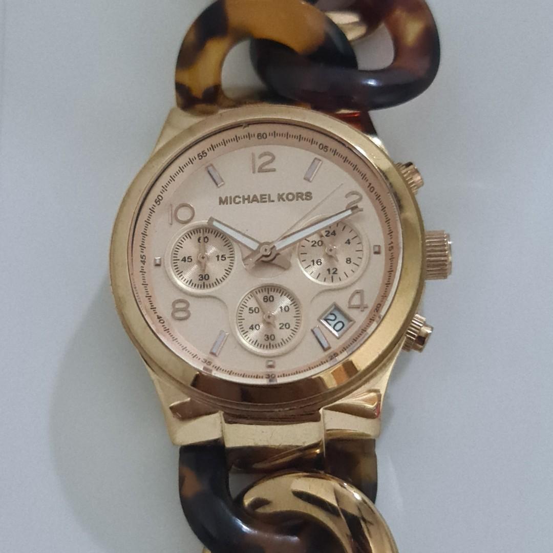 Michael Kors MK4222 Runway Twist Gold Chain