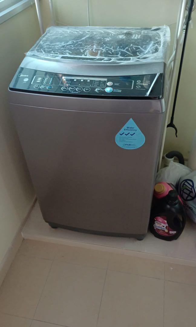 Midea Washing Machine 10.5kg, TV & Home Appliances, Washing Machines ...