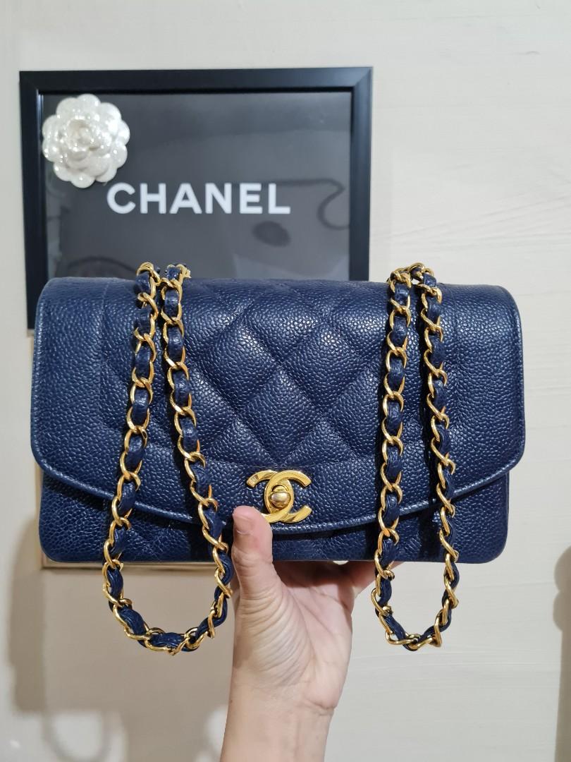 Extremely Rare Chanel Caviar Small Diana – SFN