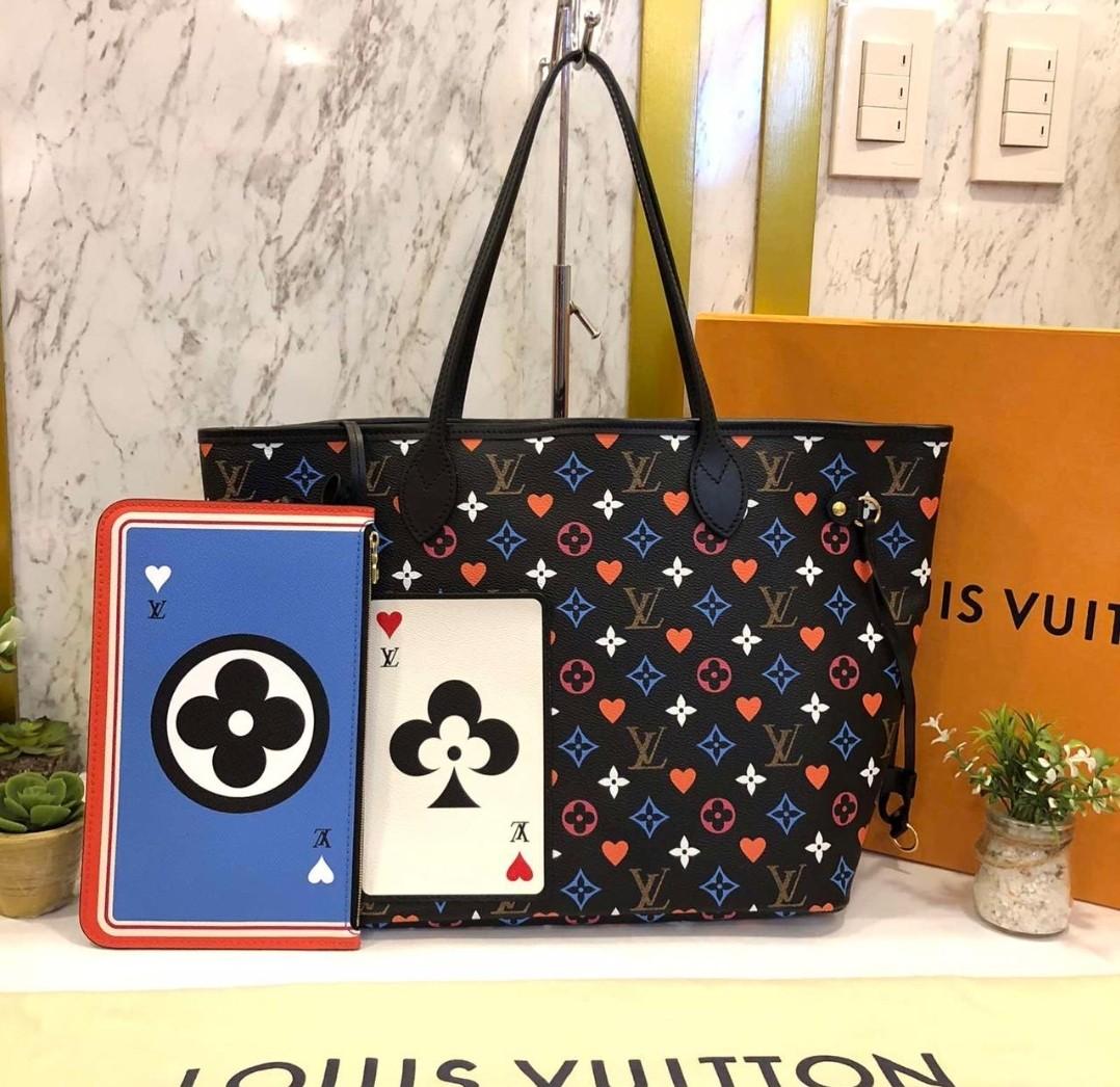 NEW LOUIS VUITTON GAME ON NEVERFULL MM LV (Category: Luxury Bags & Wallets) located in Quezon City. Submitted by Bortechph (Listing ID 1113619943, Image 1). Description: Get this super pretty Louis Vuitton Game On Neverfull MM, complete with dustbag and box 100% Authentic 091 7 510 2 068.