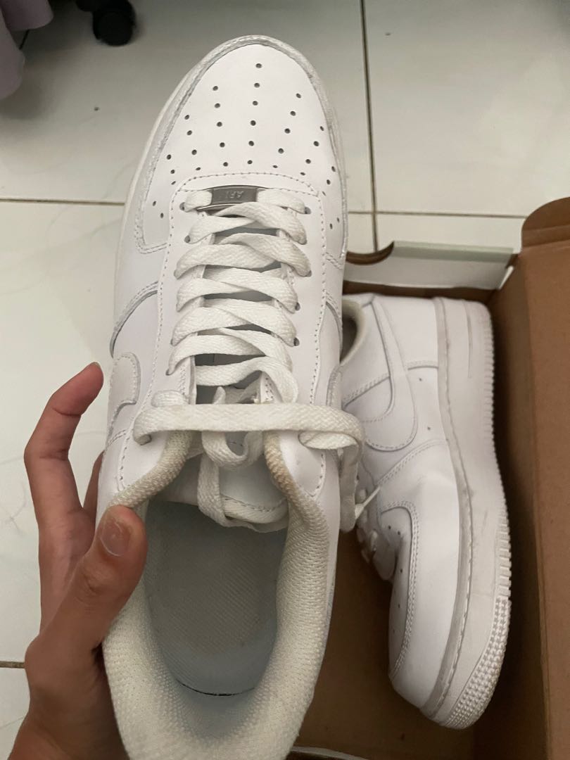 white air force ones size 8.5