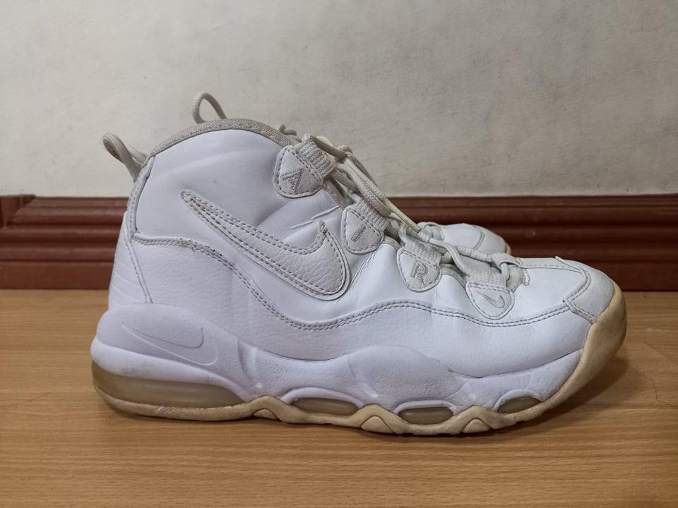 Nike air max uptempo 95 triple white sales