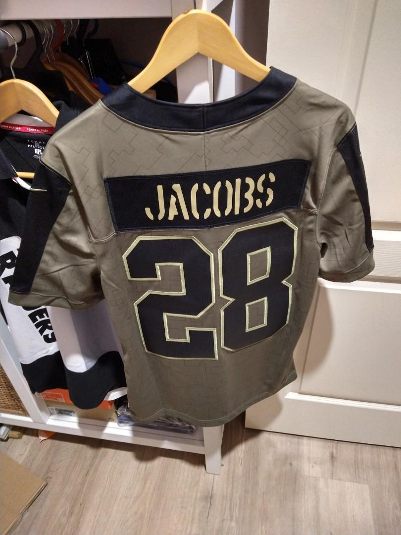 Josh jacobs salute sales to service jersey