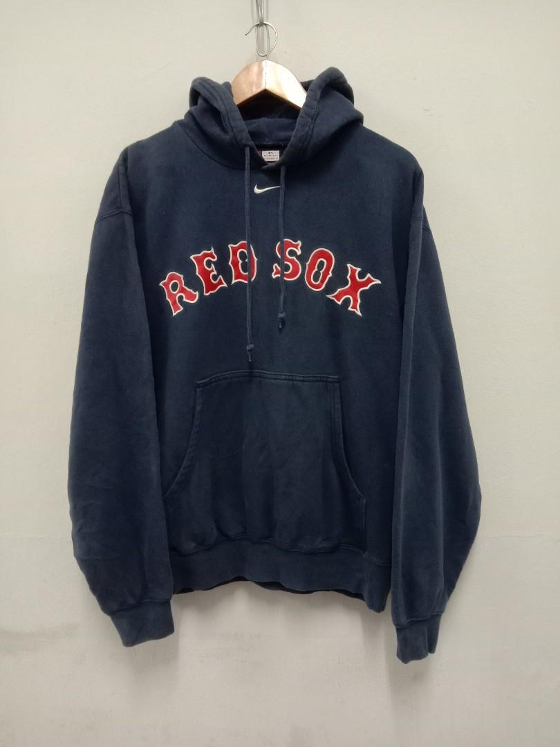 Nike red sox clearance pullover